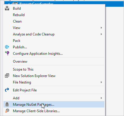 manage-nuget-packages