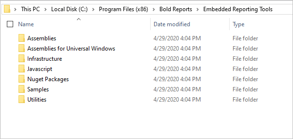 embedded-reporting-tools-installation