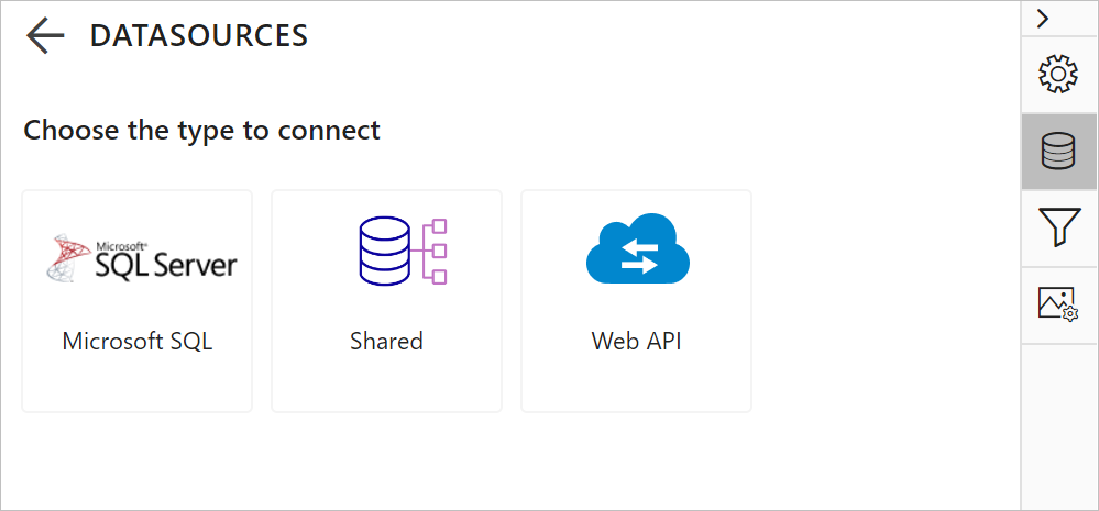 Filter data connectors