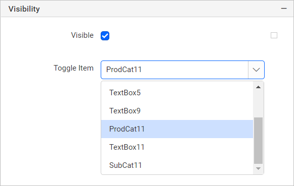 Select group to toggle