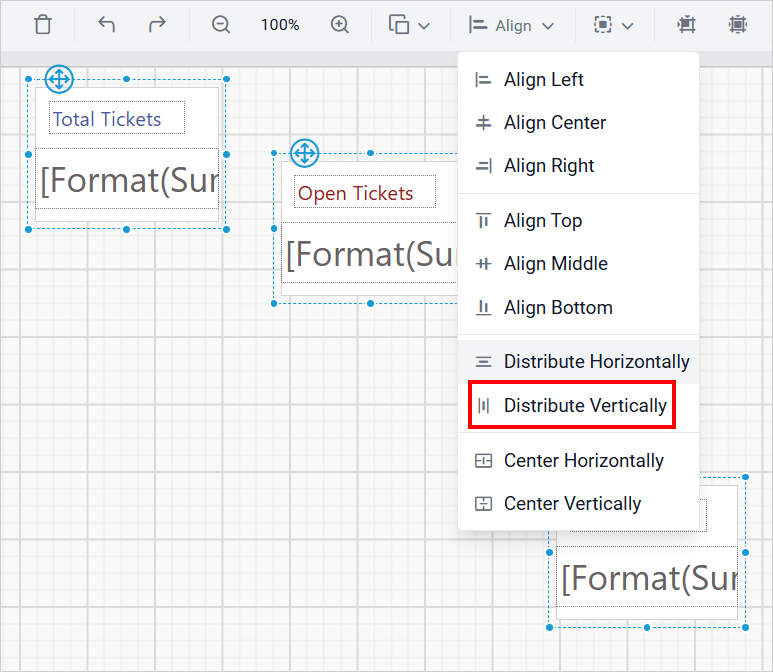 Before vertical distribution