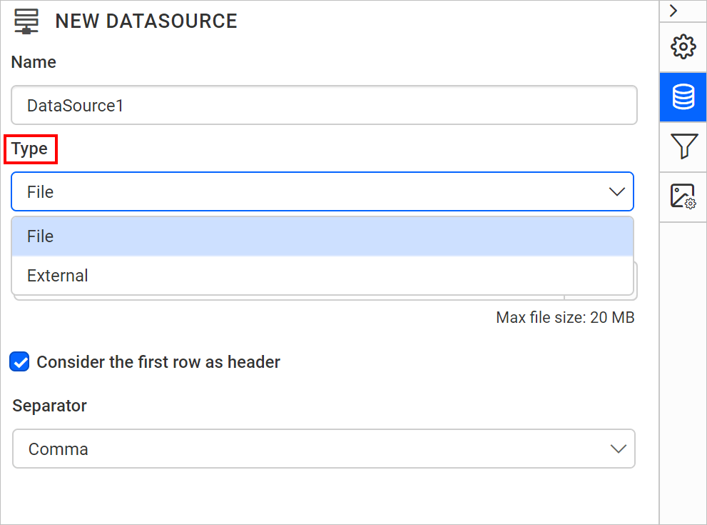 Source types