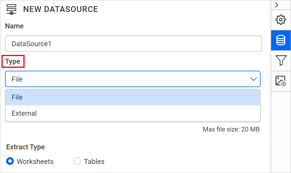 Source types