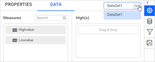 Choose the dataset for chart