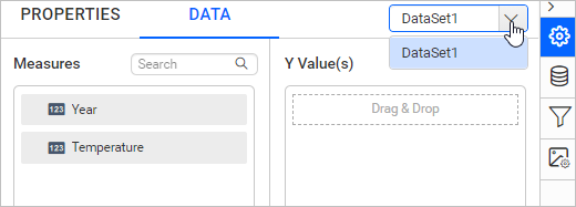 Choose the dataset for chart