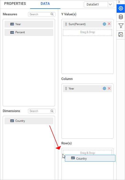 Achieve grouping by row values