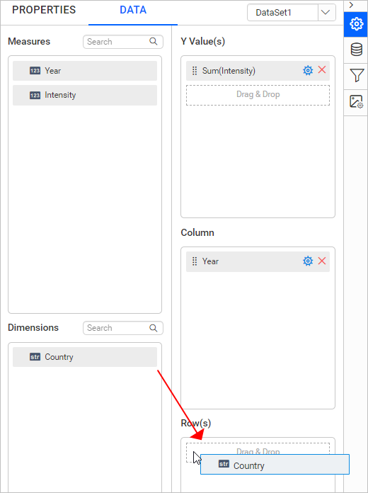 Achieve grouping by row values