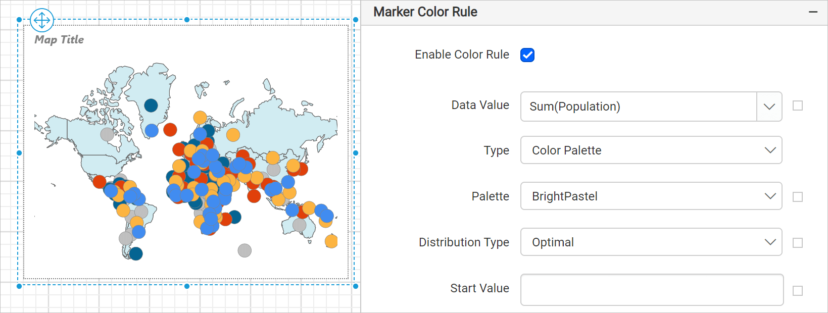 Color palette