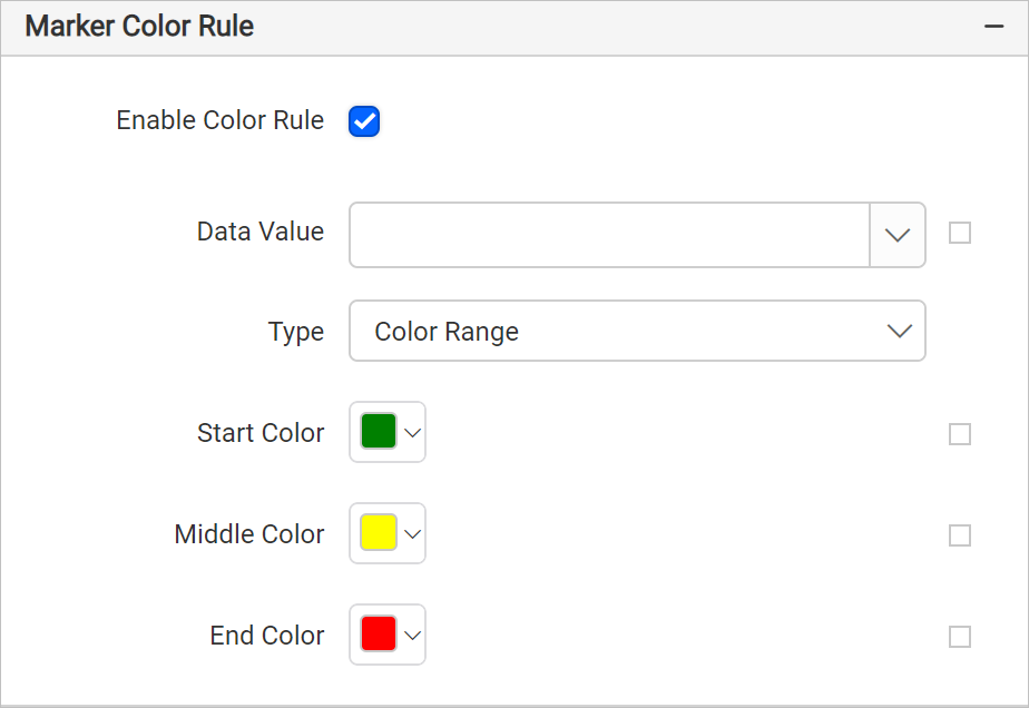 Marker Color Rule