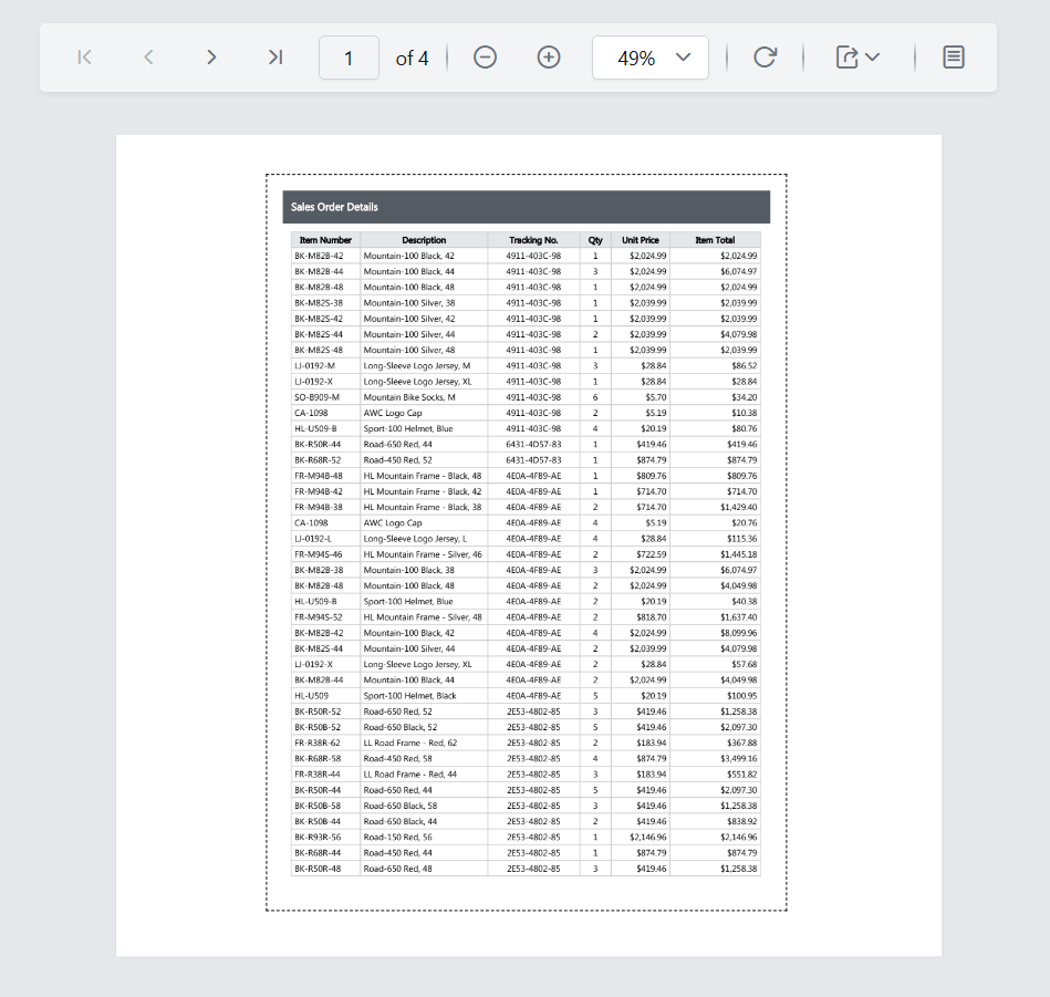 preview the report