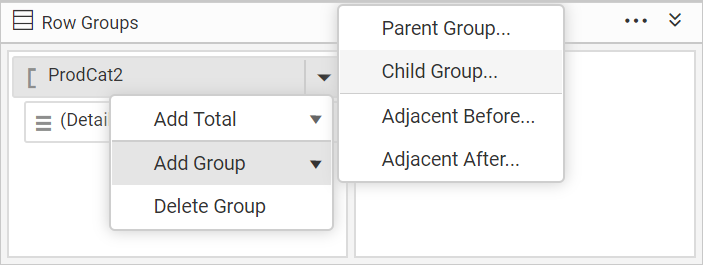 Open group member properties
