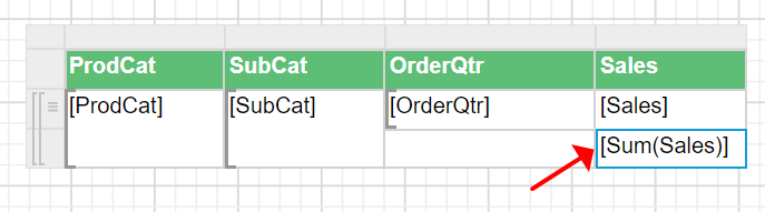 Open group menu