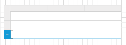 Tablix listed in item panel