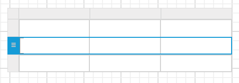 Tablix listed in item panel