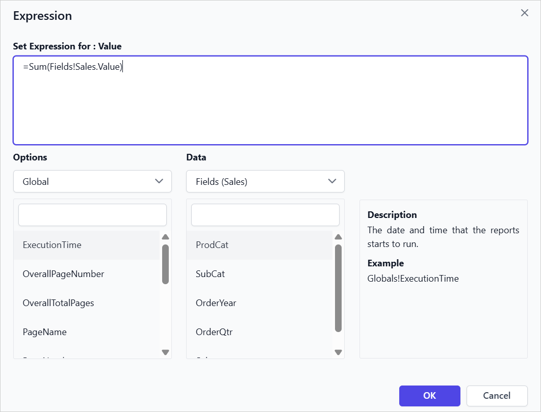 Text editor dialog