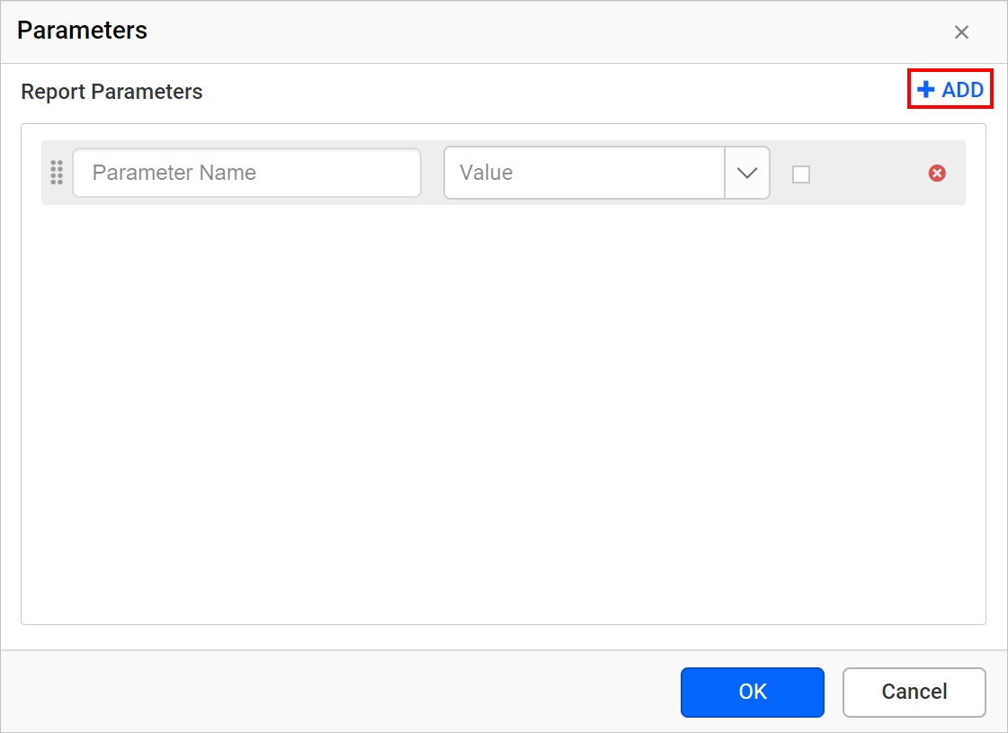 Query joiner icon in enabled state