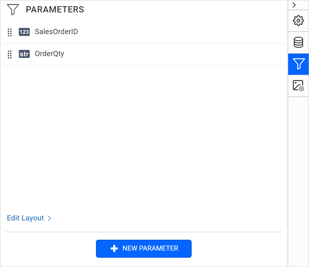 Query joiner icon in enabled state