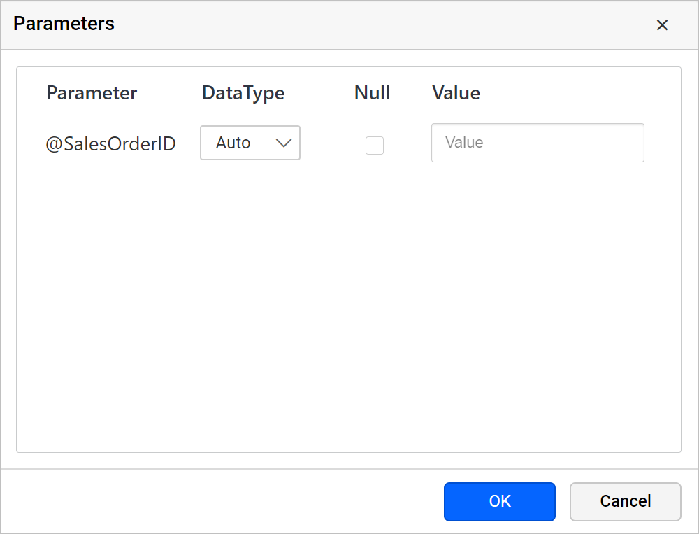 Query joiner icon in enabled state