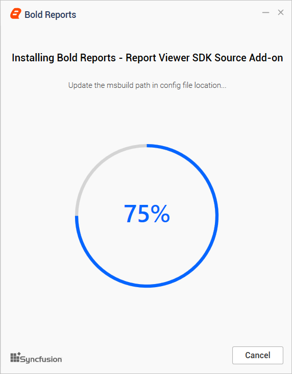 Progress bar Wizard