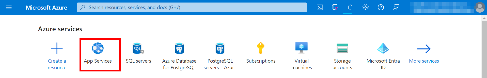 azure-home-page