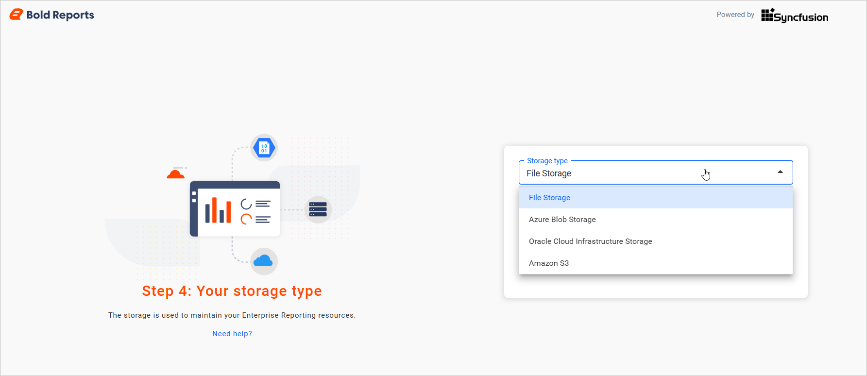 Storage Configuration List