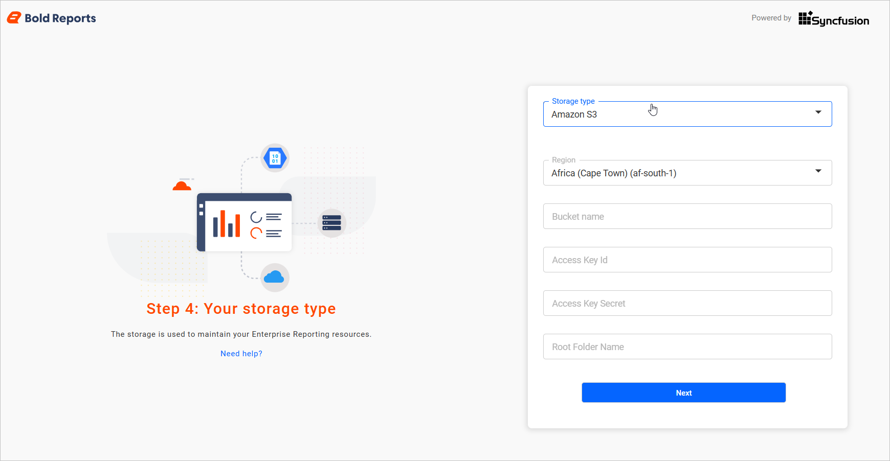 Amazon S3 Storage