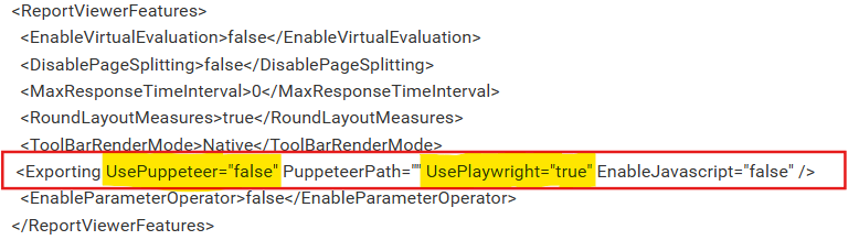 PlaywrightConfig file
