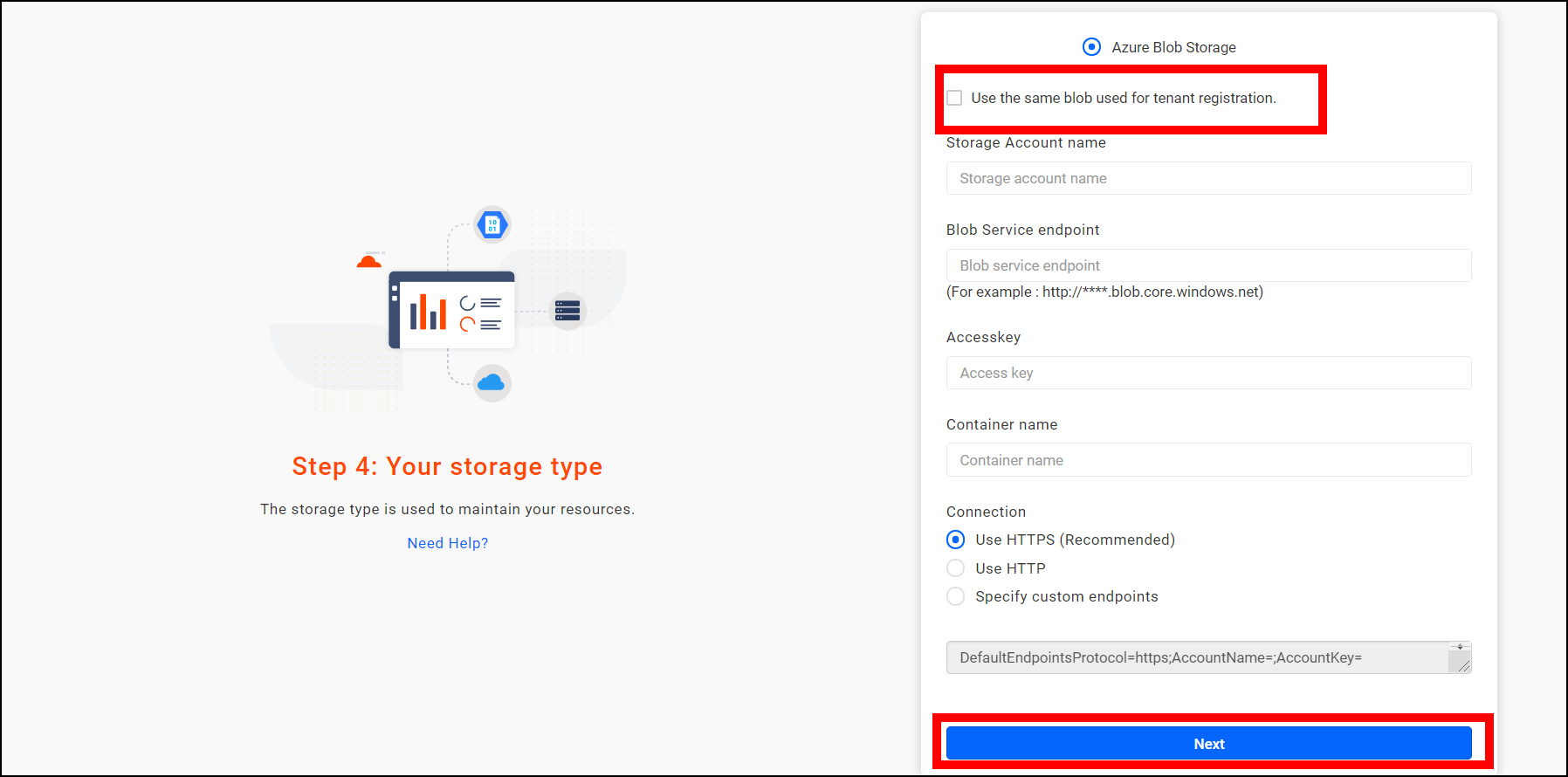 Azure Blob Configuration