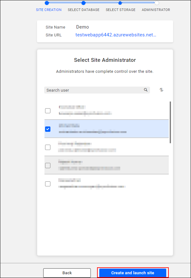 Select Administration