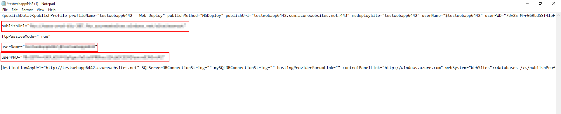 Download Get Publish Profile File