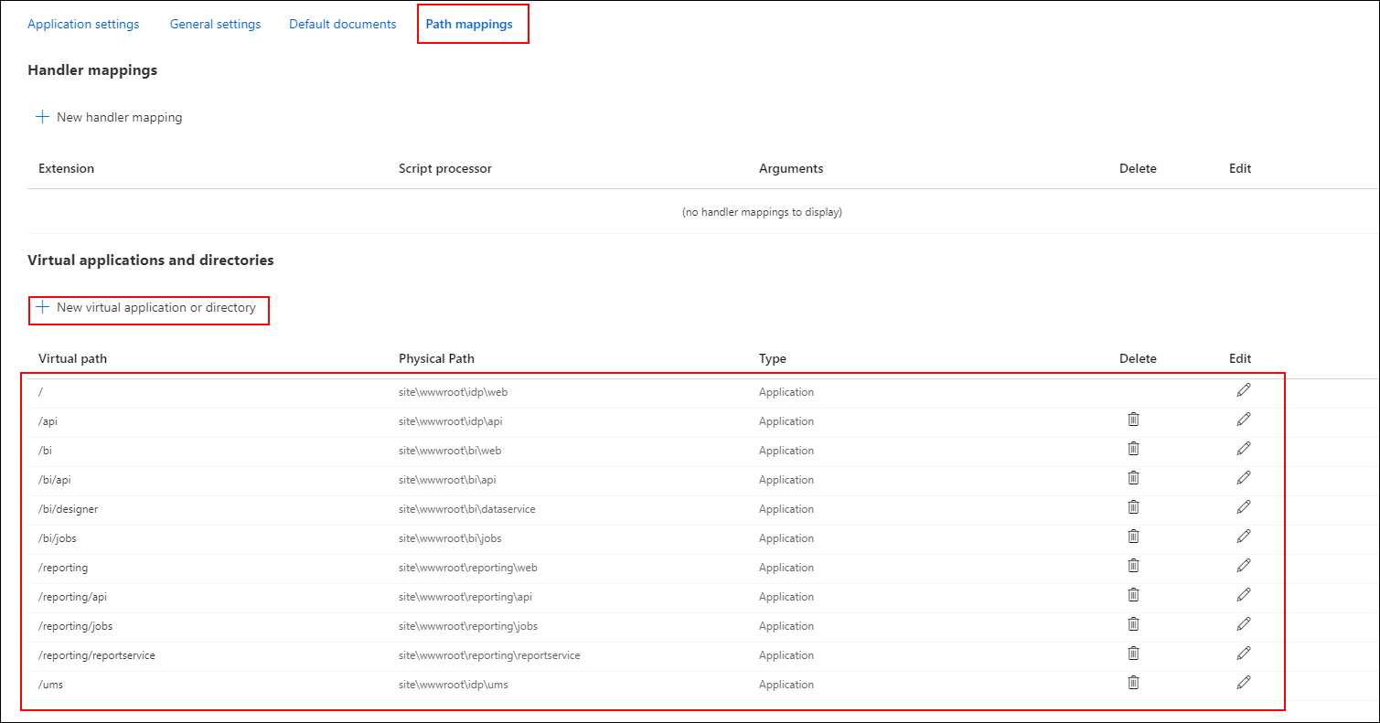 Path Mapping Option
