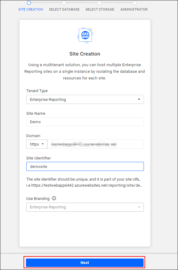 Site Creation