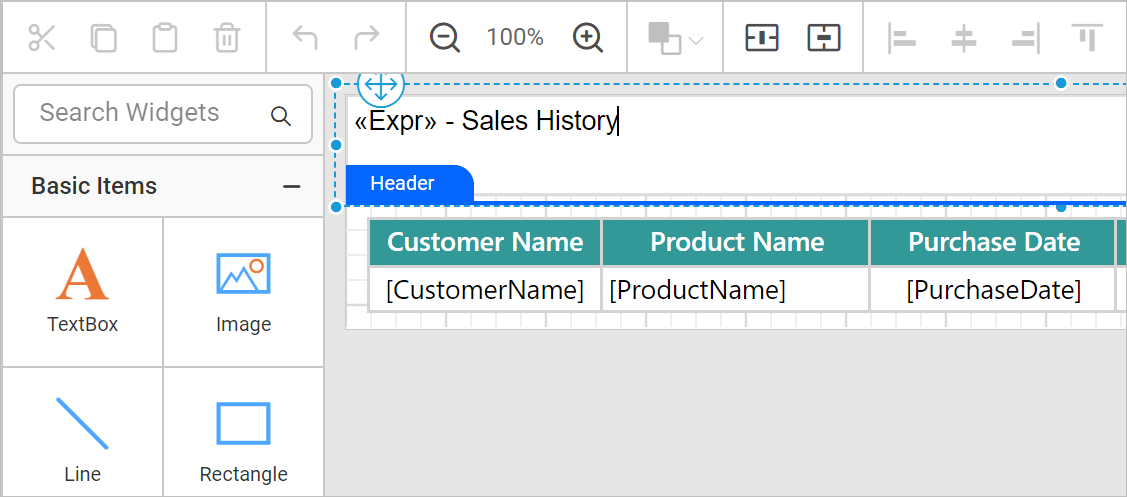 Enter report title
