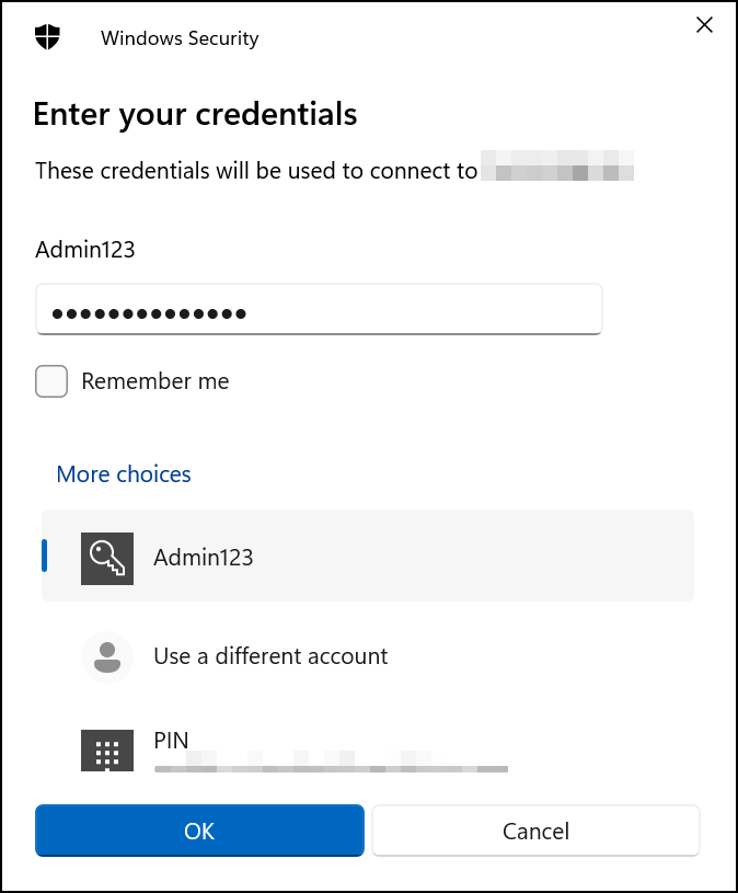 credentials