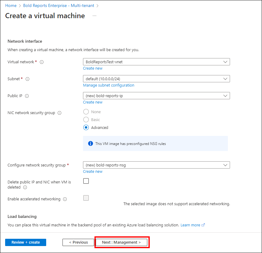 vm-network-detail