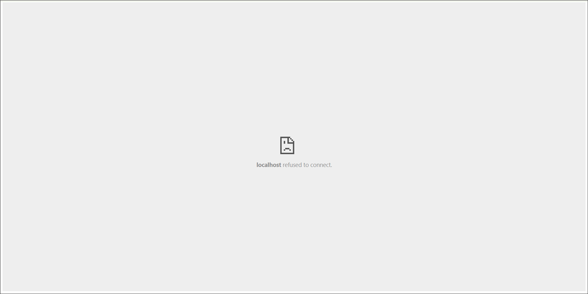 Blocked message in Google Chrome