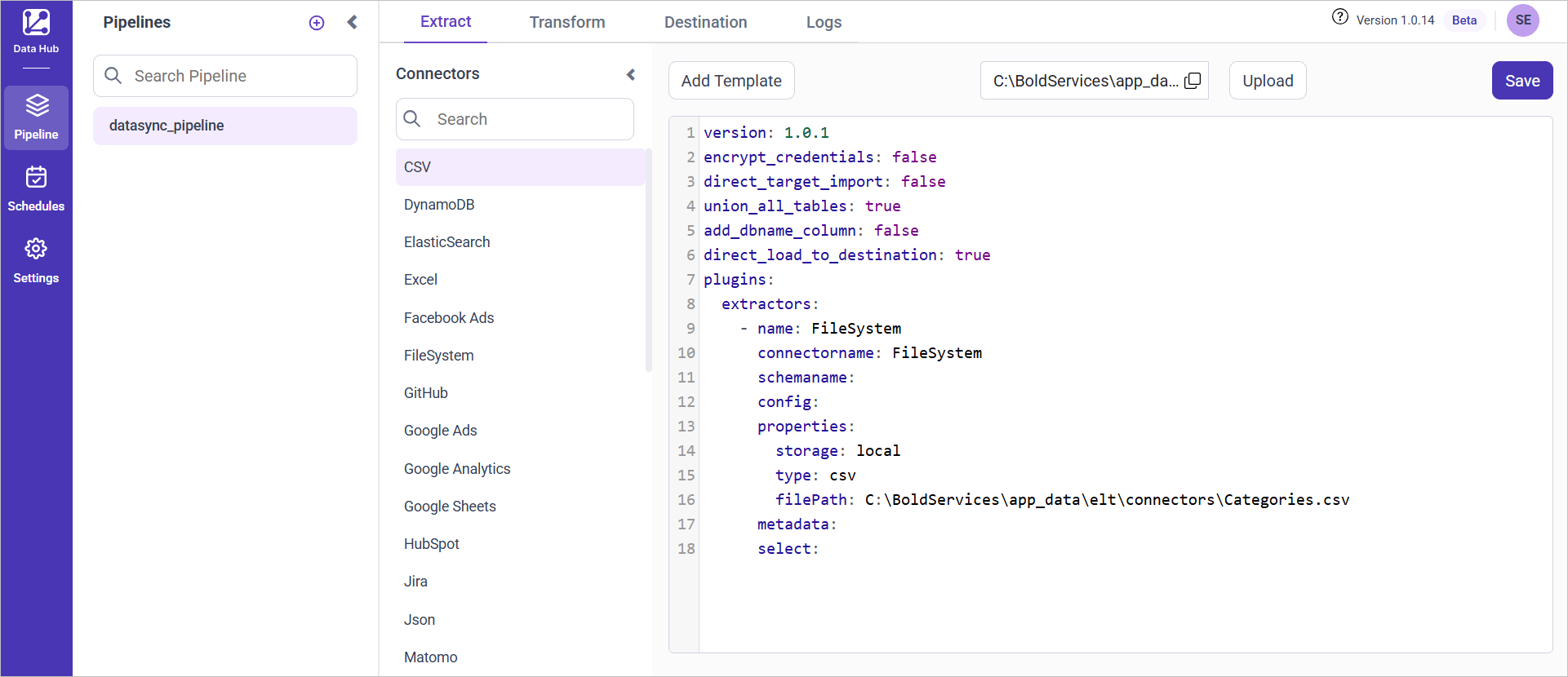 FileSystem - DataHub