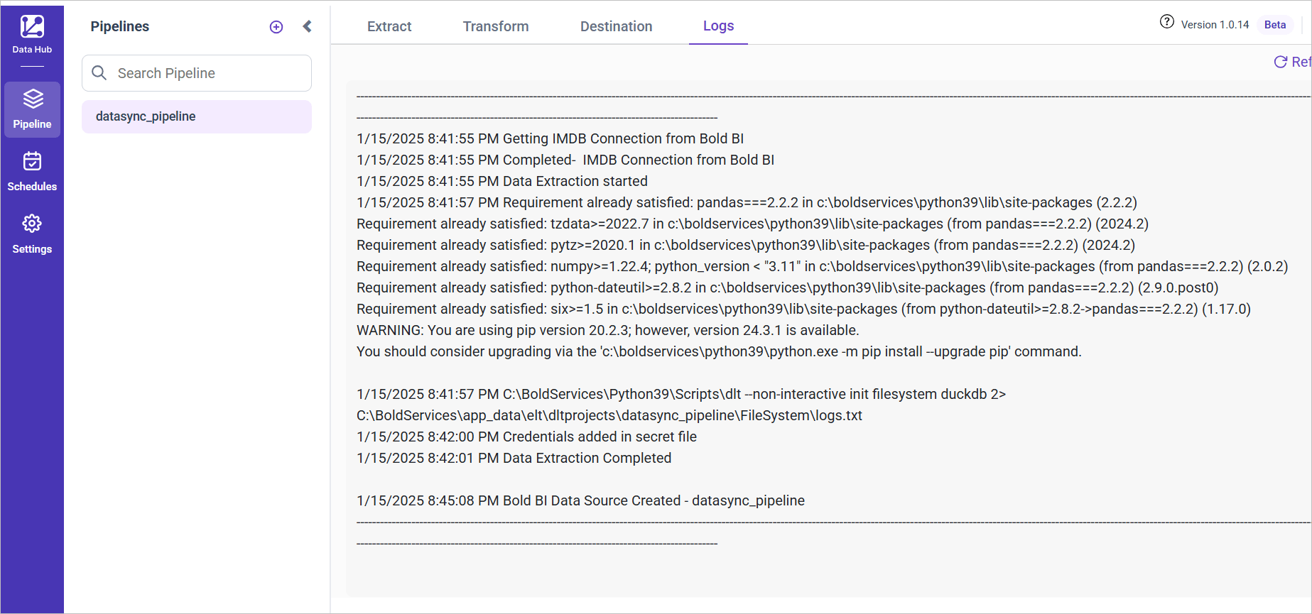 FileSystem - DataHub