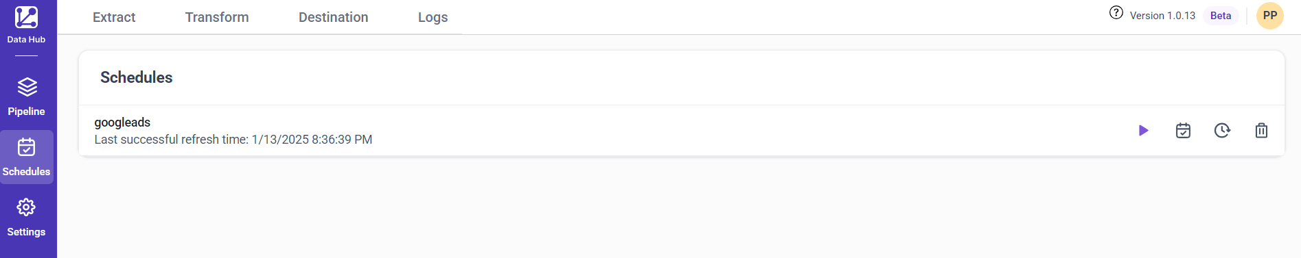 Google Ads ETL- DataHub