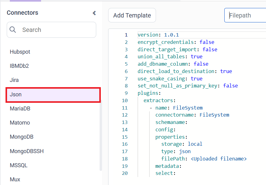 JSON Data Hub - Reports