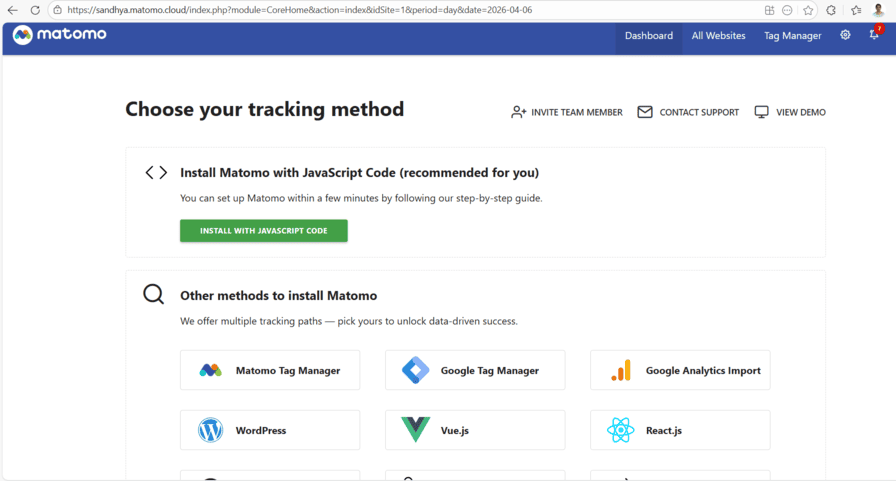 Matamo - Datahub