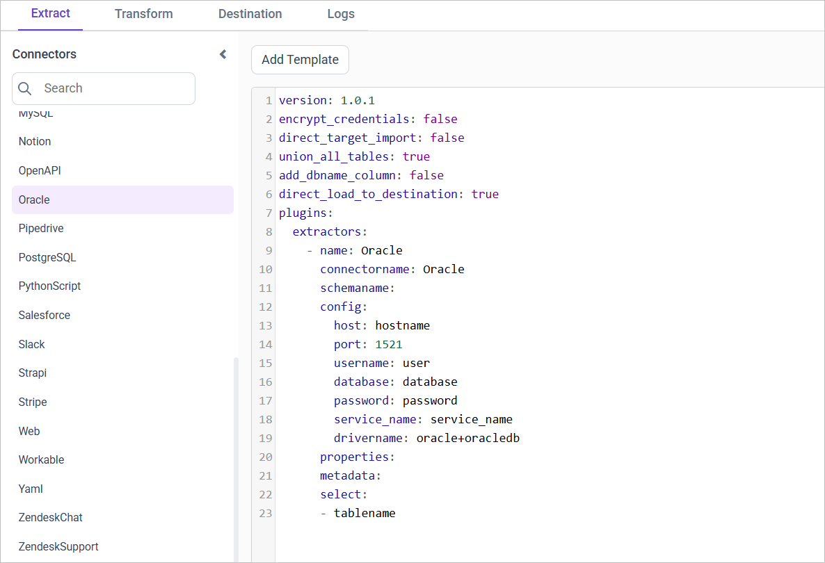Oracle Data Hub- Reports