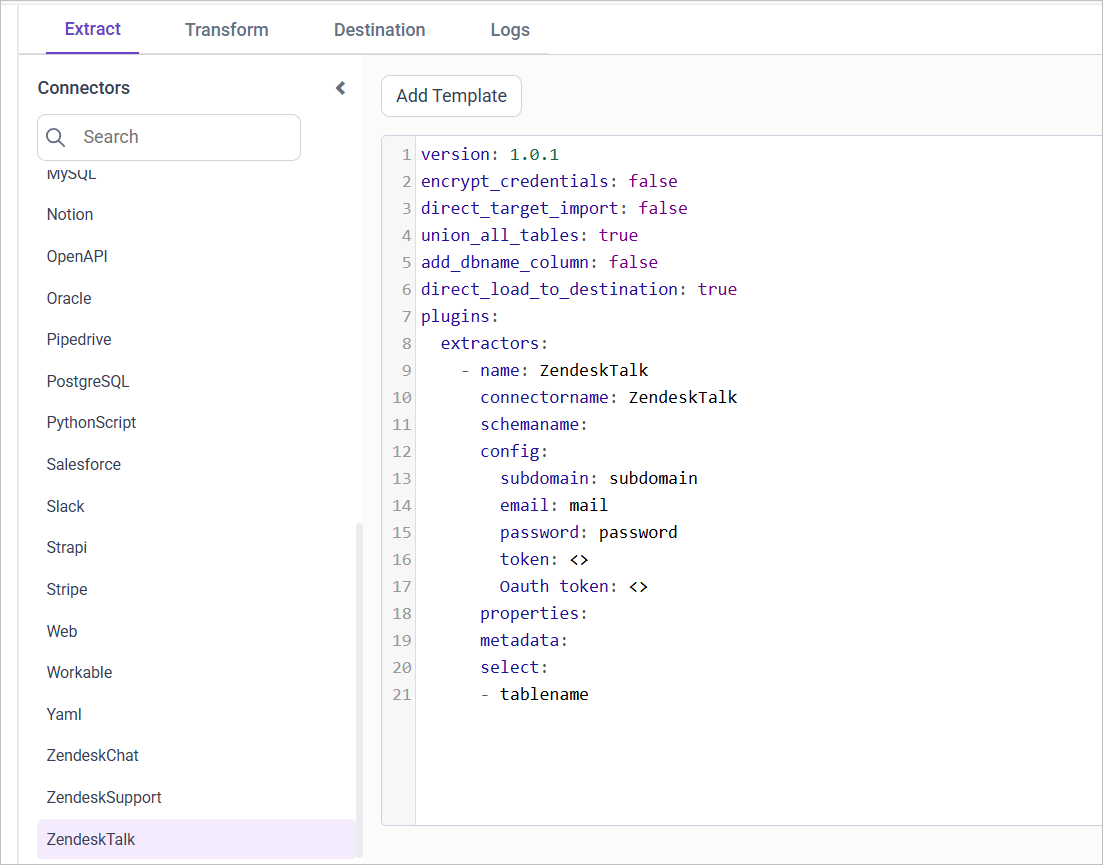 Zendesk Talk Data Hub - Reports