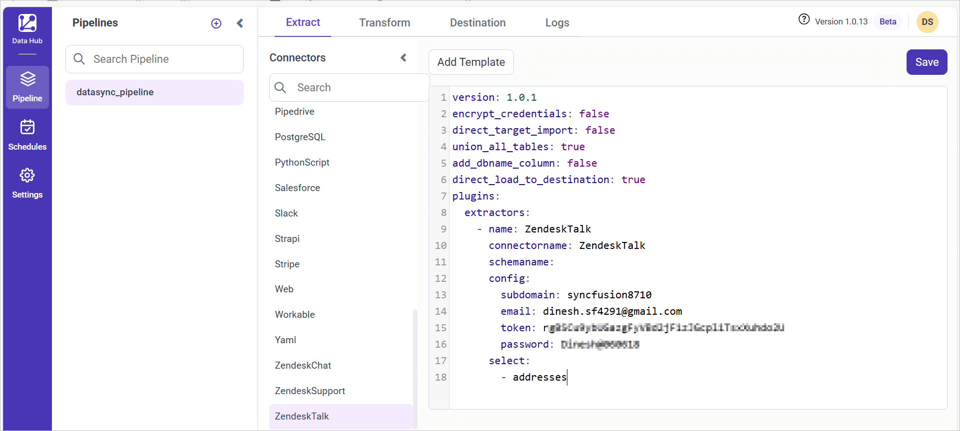 Zendesk Talk Data Hub - Reports