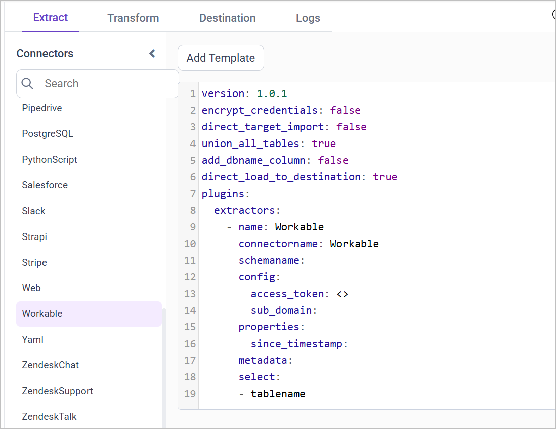 Workable Data Hub - Reports