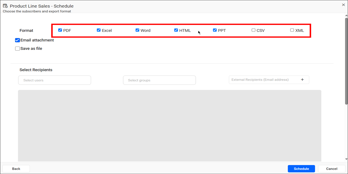 Email Attachment Checkbox