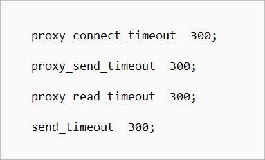 Timeout setting Linux