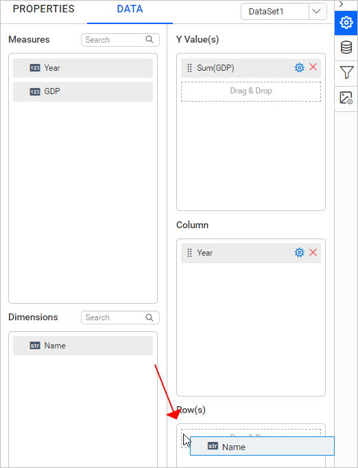 Achieve grouping by row values