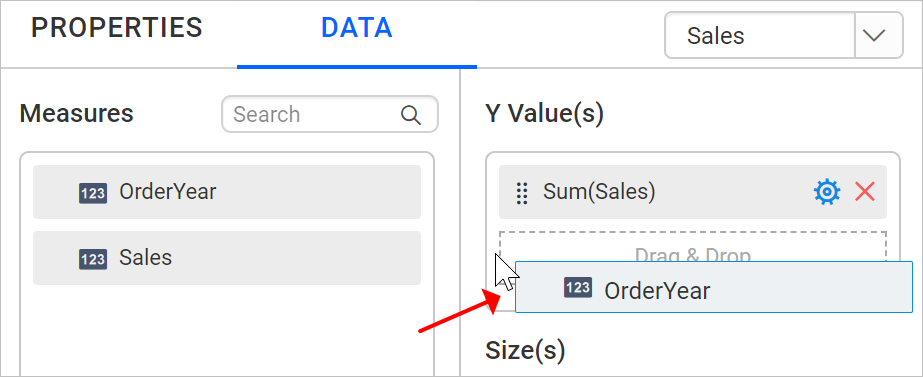 Add a Y-value field