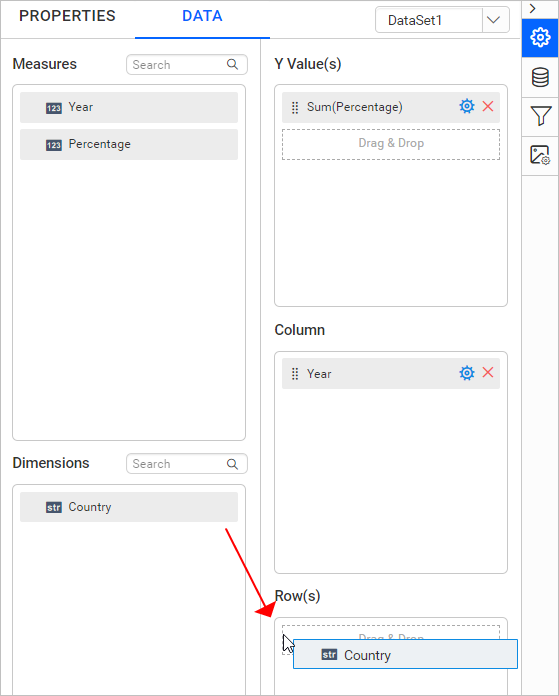 Achieve grouping by row values